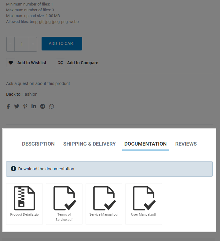VP File Upload Custom Field Demo
